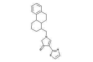 1-(1,2,3,4,4a,9,10,10a-octahydrophenanthren-1-ylmethyl)-4-thiazol-2-yl-2-pyrrolin-3-one