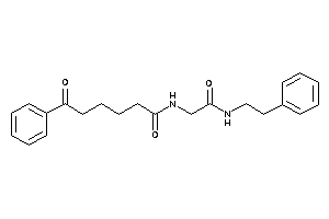 6-keto-N-[2-keto-2-(phenethylamino)ethyl]-6-phenyl-hexanamide