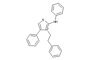 Image of (3-phenethyl-4-phenyl-thiazol-3-ium-2-yl)-phenyl-amine