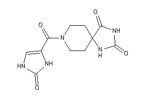 8-(2-keto-4-imidazoline-4-carbonyl)-2,4,8-triazaspiro[4.5]decane-1,3-quinone