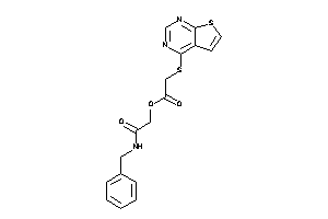 2-(thieno[2,3-d]pyrimidin-4-ylthio)acetic Acid [2-(benzylamino)-2-keto-ethyl] Ester