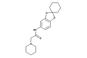 2-piperidino-N-spiro[1,3-benzodioxole-2,1'-cyclohexane]-5-yl-acetamide