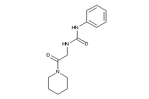 1-(2-keto-2-piperidino-ethyl)-3-phenyl-urea