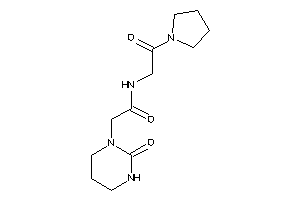 2-(2-ketohexahydropyrimidin-1-yl)-N-(2-keto-2-pyrrolidino-ethyl)acetamide