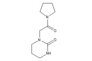 1-(2-keto-2-pyrrolidino-ethyl)hexahydropyrimidin-2-one