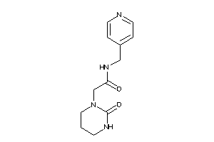 2-(2-ketohexahydropyrimidin-1-yl)-N-(4-pyridylmethyl)acetamide