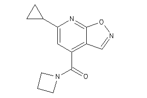 Image of Azetidin-1-yl-(6-cyclopropylisoxazolo[5,4-b]pyridin-4-yl)methanone