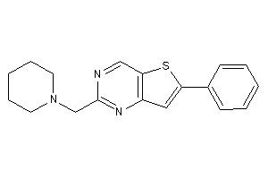 Image of 6-phenyl-2-(piperidinomethyl)thieno[3,2-d]pyrimidine