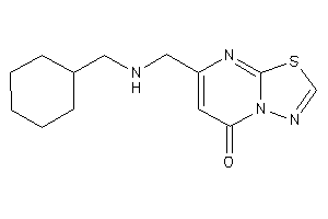 7-[(cyclohexylmethylamino)methyl]-[1,3,4]thiadiazolo[3,2-a]pyrimidin-5-one