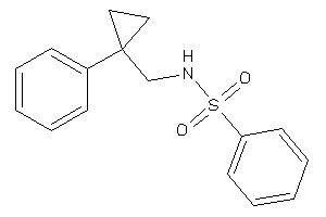 Image of N-[(1-phenylcyclopropyl)methyl]benzenesulfonamide