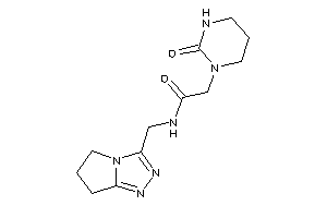 N-(6,7-dihydro-5H-pyrrolo[2,1-c][1,2,4]triazol-3-ylmethyl)-2-(2-ketohexahydropyrimidin-1-yl)acetamide