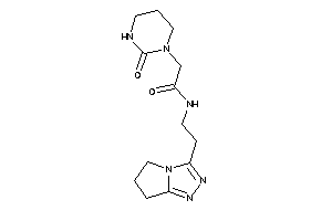 N-[2-(6,7-dihydro-5H-pyrrolo[2,1-c][1,2,4]triazol-3-yl)ethyl]-2-(2-ketohexahydropyrimidin-1-yl)acetamide