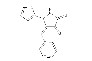 Image of 4-benzal-5-(2-furyl)pyrrolidine-2,3-quinone