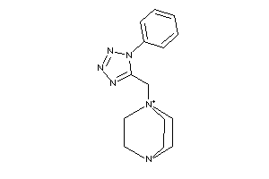 1-[(1-phenyltetrazol-5-yl)methyl]-4-aza-1-azoniabicyclo[2.2.2]octane