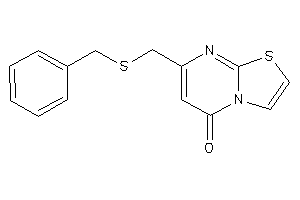 7-[(benzylthio)methyl]thiazolo[3,2-a]pyrimidin-5-one