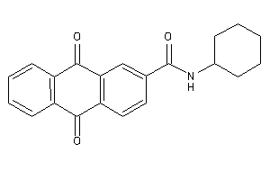 Image of N-cyclohexyl-9,10-diketo-anthracene-2-carboxamide