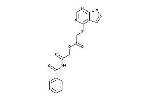 2-(thieno[2,3-d]pyrimidin-4-ylthio)acetic Acid (2-benzamido-2-keto-ethyl) Ester