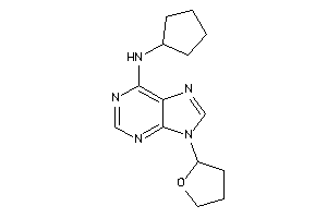 Cyclopentyl-[9-(tetrahydrofuryl)purin-6-yl]amine