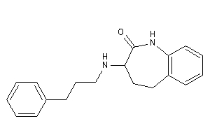 3-(3-phenylpropylamino)-1,3,4,5-tetrahydro-1-benzazepin-2-one