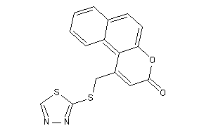 1-[(1,3,4-thiadiazol-2-ylthio)methyl]benzo[f]chromen-3-one