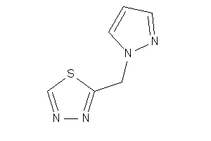 Image of 2-(pyrazol-1-ylmethyl)-1,3,4-thiadiazole