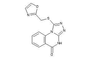 Image of 1-(oxazol-2-ylmethylthio)-4H-[1,2,4]triazolo[4,3-a]quinazolin-5-one