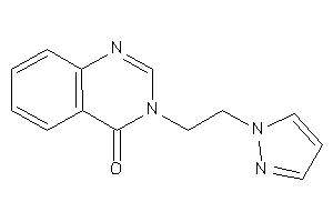3-(2-pyrazol-1-ylethyl)quinazolin-4-one