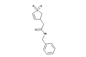 N-benzyl-2-(1,1-diketo-2,3-dihydrothiophen-3-yl)acetamide