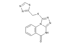 Image of 1-(1,3,4-thiadiazol-2-ylmethylthio)-4H-[1,2,4]triazolo[4,3-a]quinazolin-5-one