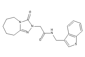 Image of N-(benzothiophen-3-ylmethyl)-2-(3-keto-6,7,8,9-tetrahydro-5H-[1,2,4]triazolo[4,3-a]azepin-2-yl)acetamide