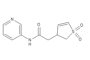 2-(1,1-diketo-2,3-dihydrothiophen-3-yl)-N-(3-pyridyl)acetamide