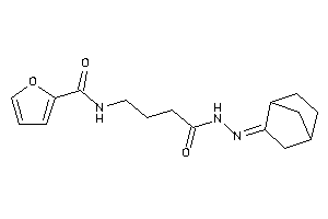 N-[4-keto-4-(N'-norbornan-2-ylidenehydrazino)butyl]-2-furamide