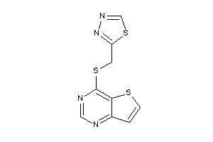 4-(1,3,4-thiadiazol-2-ylmethylthio)thieno[3,2-d]pyrimidine