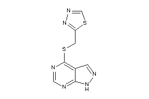 Image of 2-[(1H-pyrazolo[3,4-d]pyrimidin-4-ylthio)methyl]-1,3,4-thiadiazole