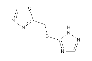 2-[(1H-1,2,4-triazol-5-ylthio)methyl]-1,3,4-thiadiazole