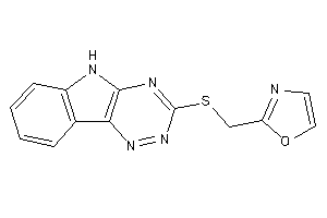 2-[(5H-[1,2,4]triazino[5,6-b]indol-3-ylthio)methyl]oxazole