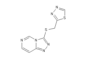 2-[([1,2,4]triazolo[3,4-f]pyrimidin-3-ylthio)methyl]-1,3,4-thiadiazole