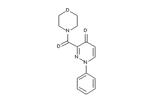 3-(morpholine-4-carbonyl)-1-phenyl-pyridazin-4-one