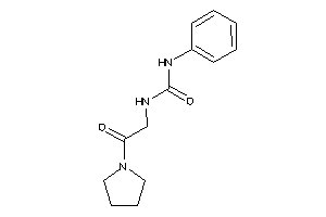 1-(2-keto-2-pyrrolidino-ethyl)-3-phenyl-urea