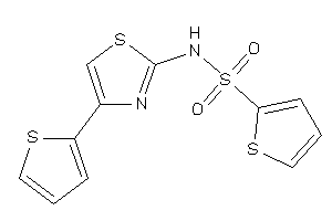 Image of N-[4-(2-thienyl)thiazol-2-yl]thiophene-2-sulfonamide