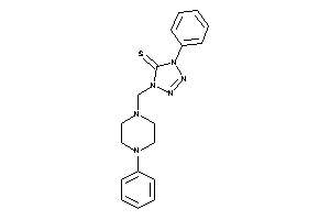 Image of 1-phenyl-4-[(4-phenylpiperazino)methyl]tetrazole-5-thione
