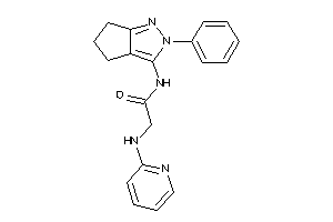 N-(2-phenyl-5,6-dihydro-4H-cyclopenta[c]pyrazol-3-yl)-2-(2-pyridylamino)acetamide