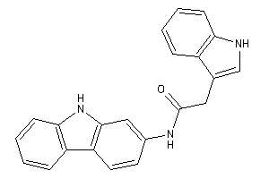 N-(9H-carbazol-2-yl)-2-(1H-indol-3-yl)acetamide
