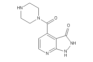 4-(piperazine-1-carbonyl)-1,2-dihydropyrazolo[3,4-b]pyridin-3-one