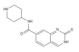 Image of N-(4-piperidyl)-2-thioxo-3H-quinazoline-7-carboxamide