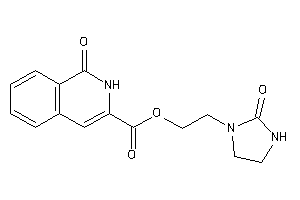 Image of 1-keto-2H-isoquinoline-3-carboxylic Acid 2-(2-ketoimidazolidin-1-yl)ethyl Ester