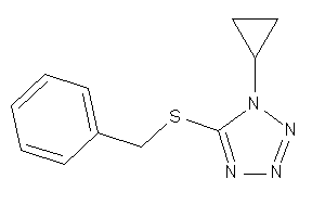 Image of 5-(benzylthio)-1-cyclopropyl-tetrazole