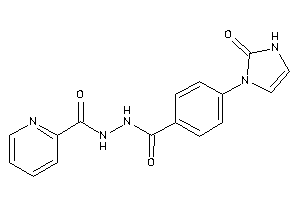 Image of N'-[4-(2-keto-4-imidazolin-1-yl)benzoyl]picolinohydrazide