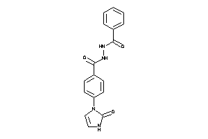 Image of N'-benzoyl-4-(2-keto-4-imidazolin-1-yl)benzohydrazide