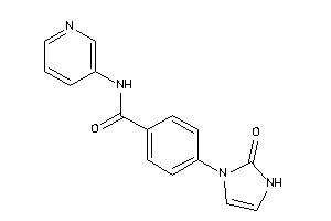 Image of 4-(2-keto-4-imidazolin-1-yl)-N-(3-pyridyl)benzamide